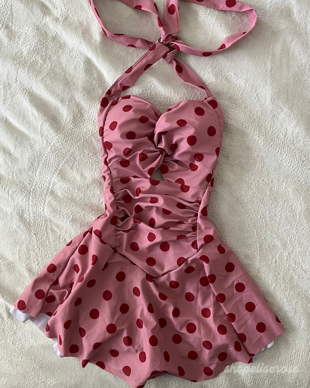 Dottie Swim Dress Elise Rose Swimwear Dottie Swim Dress Elise Rose Swimwear