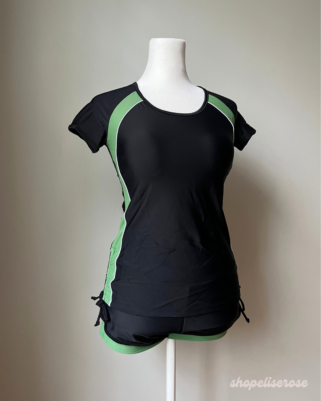 shirt and shorts for swimming women, shirt for swimming, shirt to swim in for women, swim shirt with built in bra, swimsuit t-shirt and shorts set for women, functional swim coverup set or beach swim shorts + swim top set, affordable, high quality, pretty, cute, for swimming teens, includes both shirt and shorts, modest