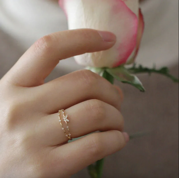 Alysse Clip On Earrings in Rose main image 0