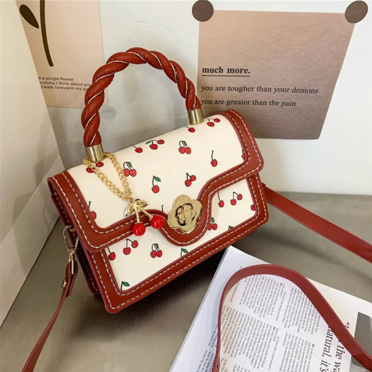 Cherry Kiss Purse