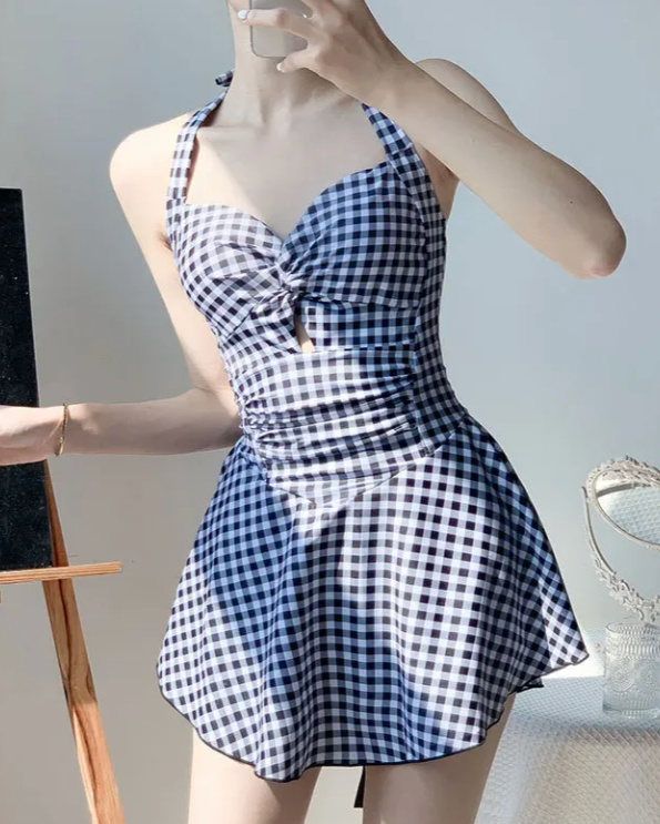 Licorice Swimdress