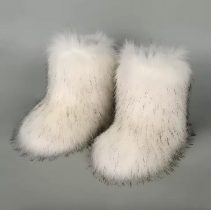 Thick-Soled Fur Boots