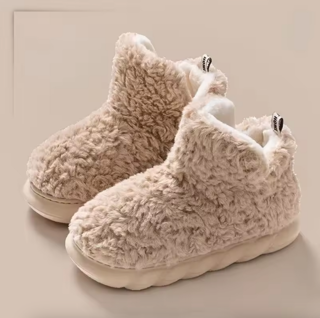 Creme Slippers