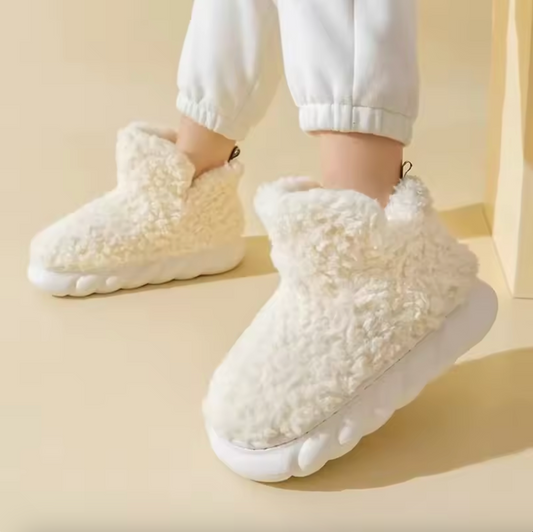 Creme Slippers