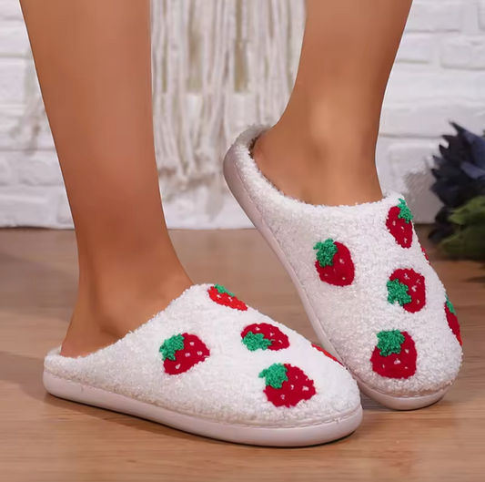 Strawberry Slippers