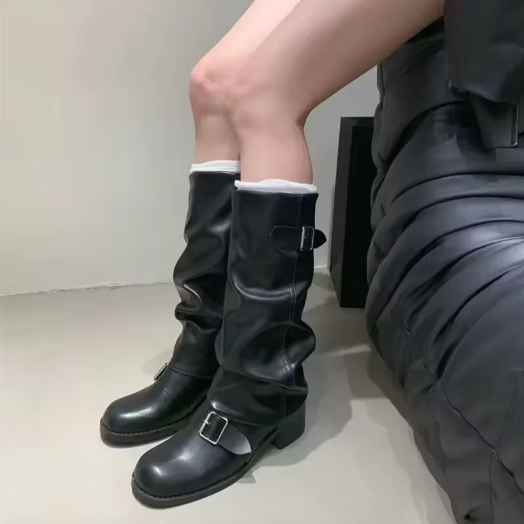 Josie Buckled Boots