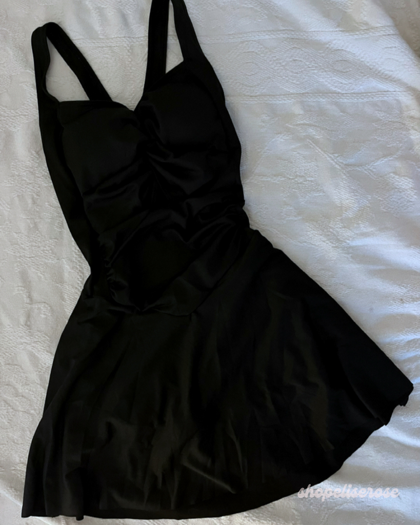 victoria secret swim dress Onyx Swimdress – Elise Rose Swimwear